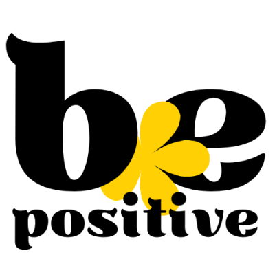 Canva art Be Positive