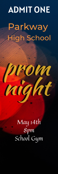 Netflix prom ticket #1